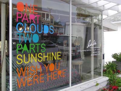 Window Lettering